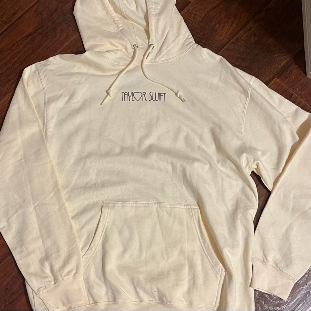 Taylor Swift Cream Hoodie